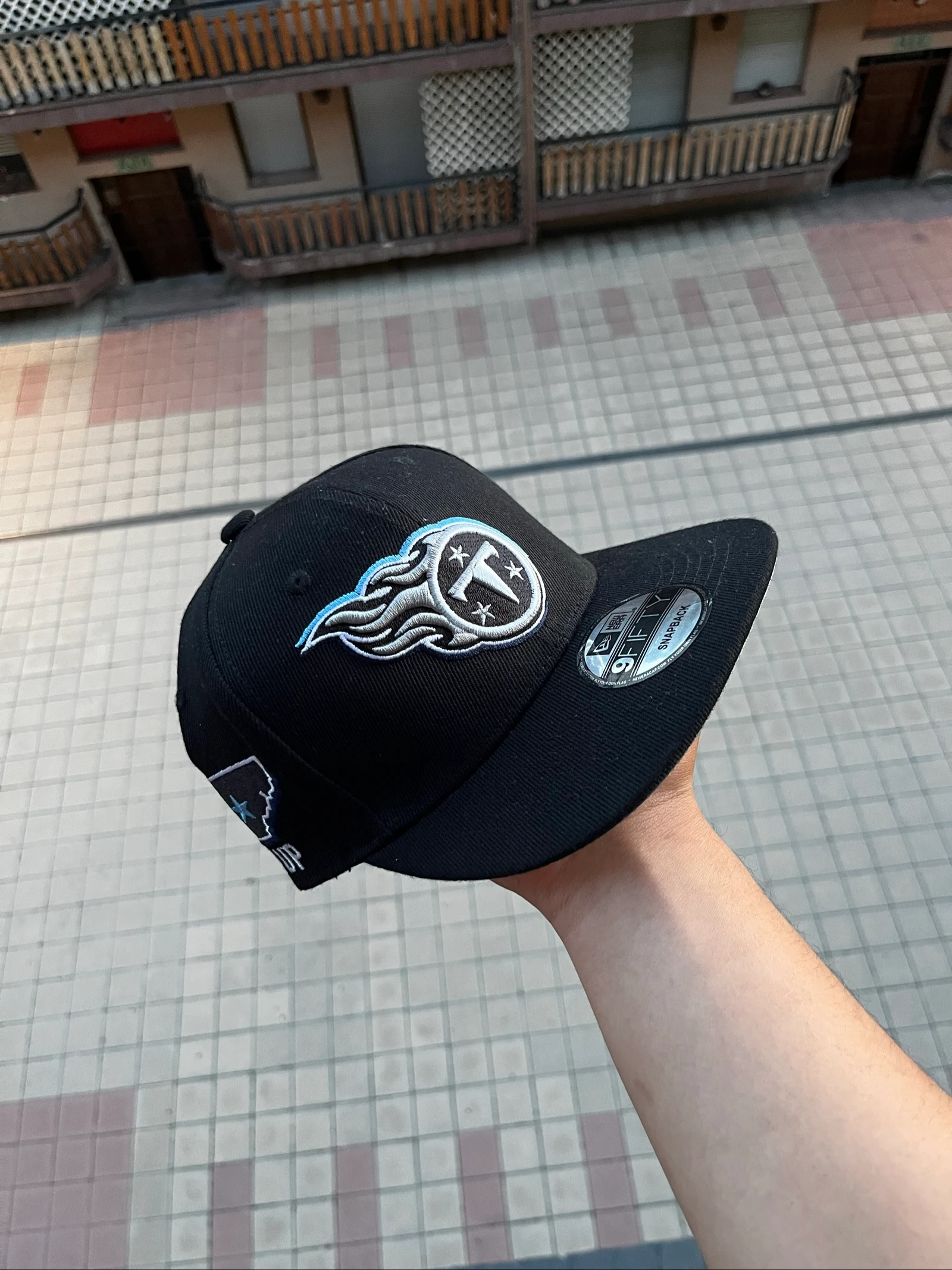 Gorra Titán NFL, negra, nueva con etiquetas  – photo 4